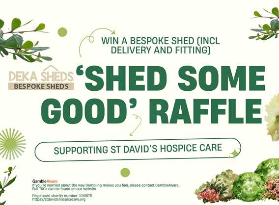 The Deka Sheds 'Shed Some Good' Raffle